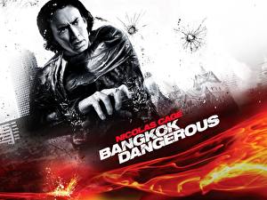 Fonds d'écran Bangkok Dangerous (film, 2008) Nicolas Cage Cinéma