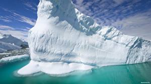 Bureaubladachtergronden IJsberg Natuur