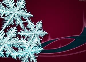 Hintergrundbilder Feiertage Neujahr Schneeflocken