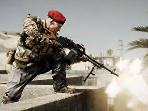 Bakgrundsbilder på skrivbordet Battlefield Battlefield: Bad Company