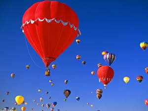 Bureaubladachtergronden Luchtballon