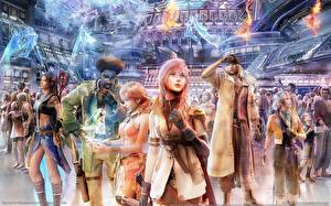 Fonds d'écran Final Fantasy Final Fantasy XIII Jeux