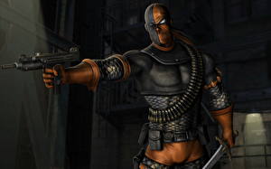Bakgrundsbilder på skrivbordet Mortal Kombat Deathstroke