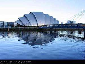 Bakgrunnsbilder Kjente bygninger Skottland byen