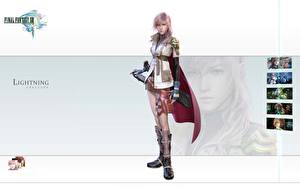 Papel de Parede Desktop Final Fantasy Final Fantasy XIII videojogo