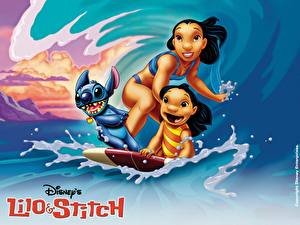 Hintergrundbilder Disney Lilo &amp; Stitch Zeichentrickfilm