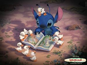 Papel de Parede Desktop Disney Lilo &amp; Stitch