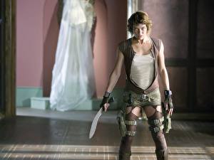 Papel de Parede Desktop Resident Evil : o hóspede do maldito Resident Evil: Extinction Milla Jovovich
