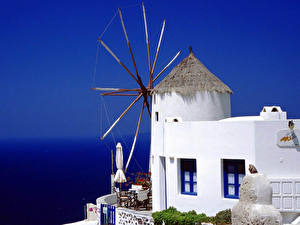 Pictures Building Greece Thira Cities