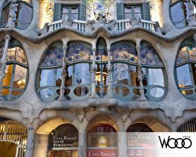 Papel de Parede Desktop Edifícios famosos Espanha Cidades