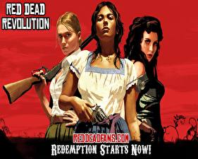 Bureaubladachtergronden Red Dead Redemption computerspel