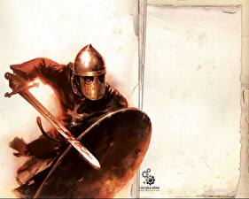 Картинки Средневековье Knight Фантастика