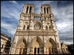 Papel de Parede Desktop Templo França Cidades