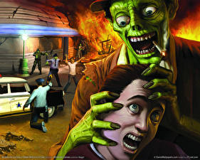Bakgrunnsbilder Stubbs the Zombie in Rebel Dataspill