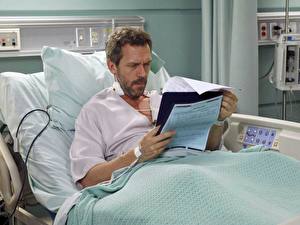 Tapety na pulpit Dr House Hugh Laurie film