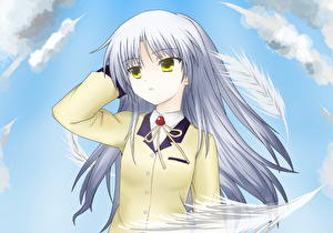Bakgrundsbilder på skrivbordet Angel Beats Anime