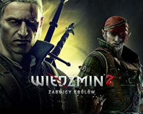 Tapety na pulpit The Witcher Geralt of Rivia The Witcher 2: Assassins of Kings Gry_wideo