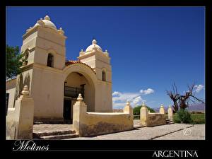 Bakgrunnsbilder Tempel Argentina Byer