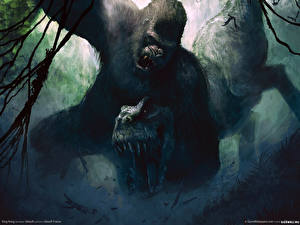 Desktop hintergrundbilder King Kong - Games Spiele