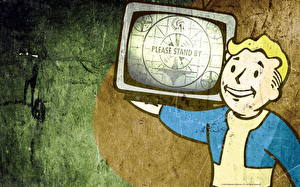 Bakgrundsbilder på skrivbordet Fallout Datorspel