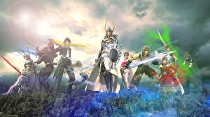Fonds d'écran Final Fantasy Final Fantasy: Dissidia jeu vidéo