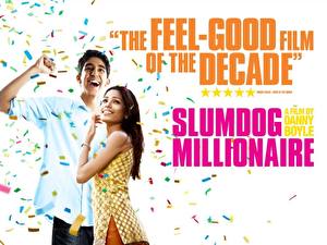 Bureaubladachtergronden Slumdog Millionaire Films