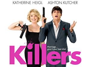Fonds d'écran Kiss and Kill Ashton Kutcher Cinéma