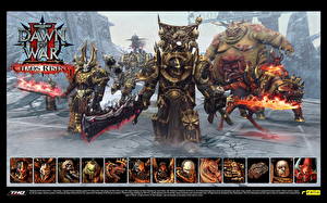 Bakgrundsbilder på skrivbordet Warhammer 40000 Datorspel