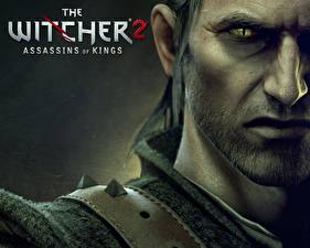 Papel de Parede Desktop The Witcher Geralt de Rívia The Witcher 2: Assassins of Kings