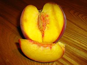 Papel de Parede Desktop Frutas Pêssegos Alimentos