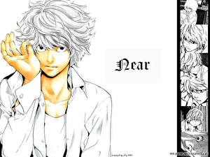 Bureaubladachtergronden Death Note Anime