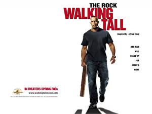 Bureaubladachtergronden Dwayne Johnson Walking Tall film