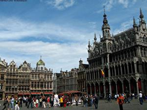 Hintergrundbilder Berühmte Gebäude Belgien Städte