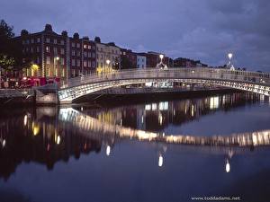 Fondos de escritorio Puentes Irlanda Ciudades