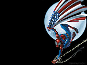 Wallpaper Spiderman hero Cartoons