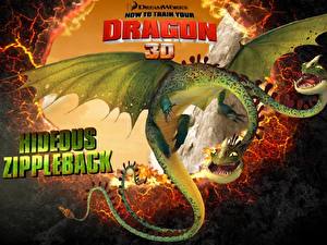 Bureaubladachtergronden How to Train Your Dragon