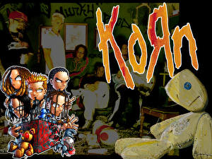 桌面壁纸，，Korn，音乐