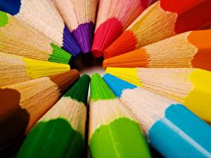Images Closeup Pencil Multicolor