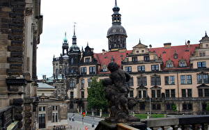 Bureaubladachtergronden Gebouw Duitsland Dresden Steden