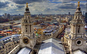 Bakgrundsbilder på skrivbordet Byggnader Storbritannien London stad