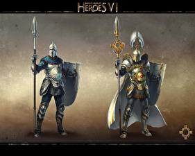Bakgrundsbilder på skrivbordet Heroes of Might and Magic Might &amp; Magic Heroes VI spel