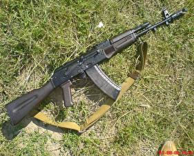 Wallpapers Assault rifle AK 74 military