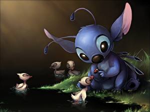 Papel de Parede Desktop Disney Lilo &amp; Stitch