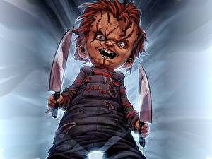 Tapety na pulpit Narzeczona laleczki Chucky film