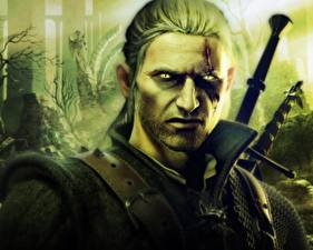 Tapety na pulpit The Witcher Geralt of Rivia Gry_wideo