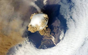 Bakgrunnsbilder Atmosfære Vulkaner Verdensrommet