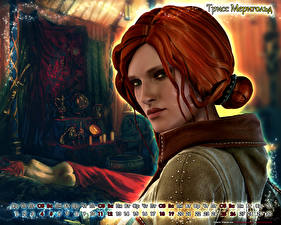 Bureaubladachtergronden The Witcher videogames Jonge_vrouwen