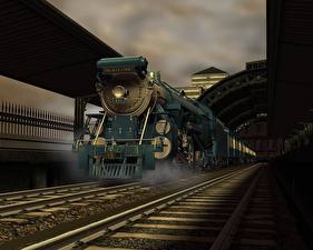 Desktop hintergrundbilder Trainz Simulator 2010 computerspiel