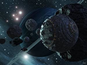 Картинка Астероиды