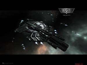 Bakgrundsbilder på skrivbordet EVE online spel